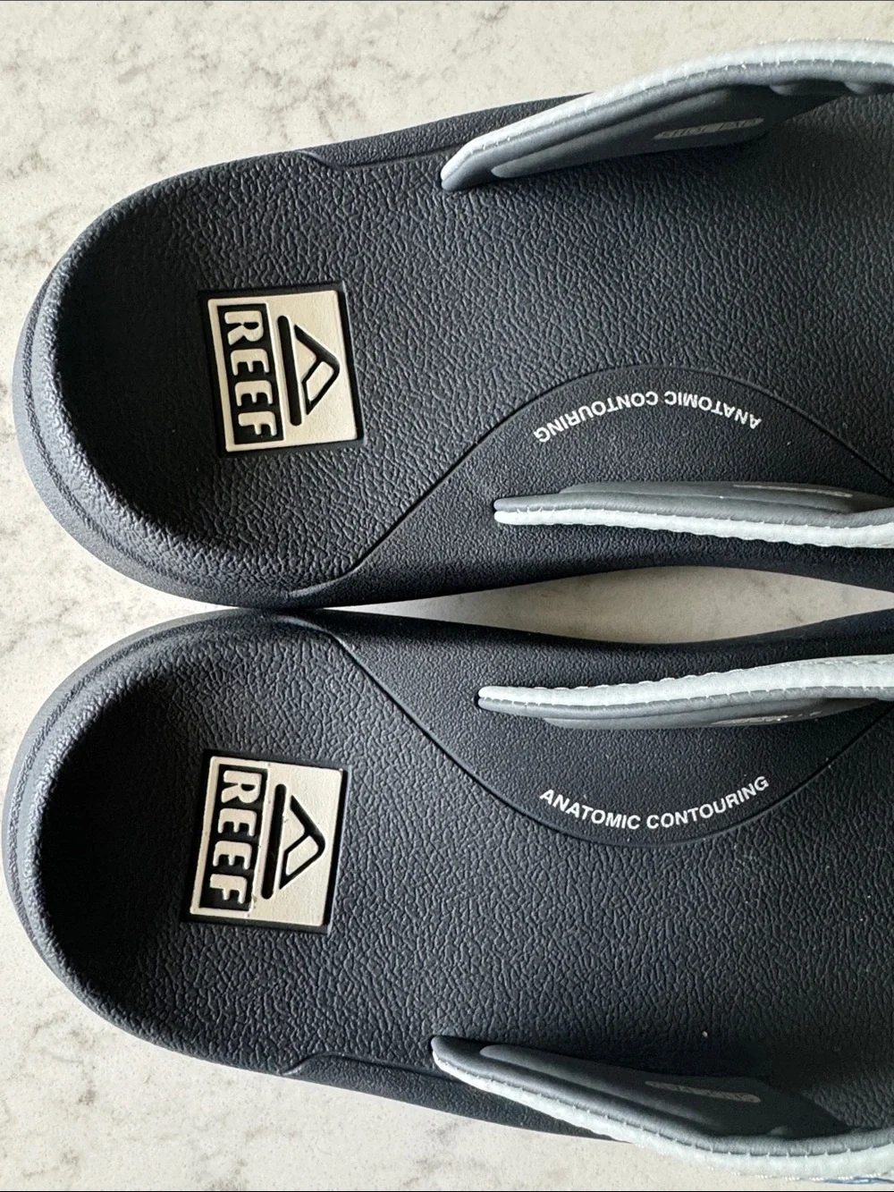 Men’s Reef Swellsole Cruiser Flip Flops (Gray/Light Gray/Blue)